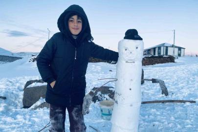 Ağrı’da soğuk hava etkisini sürdürüyor