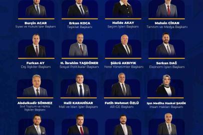 AK Parti Eskişehir İl Yürütme Kurulu’nda görev değişimi