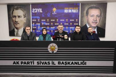 AK Parti Sivas İl Başkanı Tanrıverdi: "6 bin 183 yeni üye partimize kazandırılmıştır"