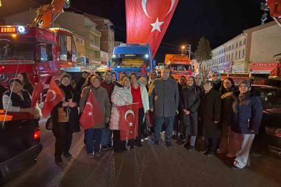 AK Parti ve MHP’den Türk bayrağına destek etkinliği