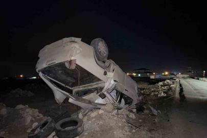 Aksaray’da otomobil takla attı: 3 yaralı