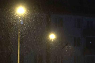 Aksaray’da şiddetli yağmur etkili oldu