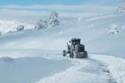 Amasya’da 58 köy yolu ulaşıma kapalı