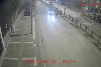 Amasya’da trafik kazaları kamerada