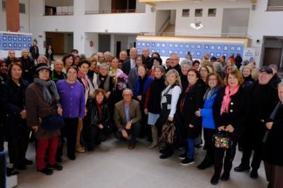 Anadolu Üniversitesi 60 yaş üstü Tazelenme Üniversitesi öğrencilerinden mandala sergisi