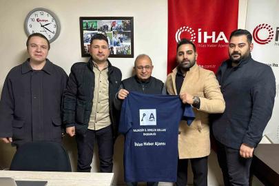 Anahtar Partili gençlerden İHA’ya ziyaret