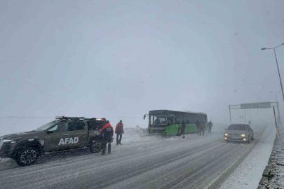 Ani tipi kazaya neden oldu, yardıma ekipler koştu