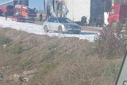 Ankara’da geri dönüşüm fabrikasında yangın