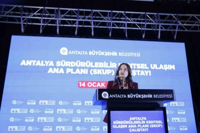 Antalya Büyükşehir Belediye Başkan Vekili Özdemir: "Günü değil geleceği kurtaran çözümlere ihtiyaç var"