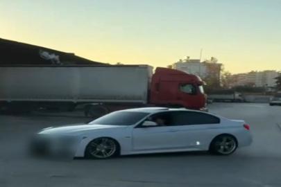 Antalya’da drift yapan sürücüye sosyal medya paylaşımı sonrası ceza