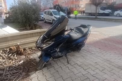 Antalya’da otomobille motosiklet çarpıştı: 1 yaralı