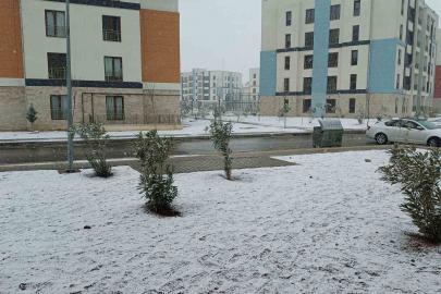 Araban’daki kar yağışı kuraklık korkusunu sonlandırdı, çiftçinin yüzünü güldürdü