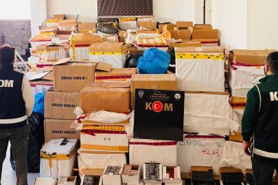 Artvin’de kaçakçılık operasyonu: 300 milyon TL’lik ürün ele geçildi