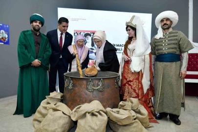 Asırlık mesir geleneği lider eşlerinin katılımıyla yaşatıldı