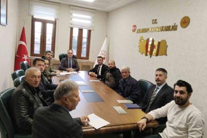 Aslanapa’da İlçe Av Komisyonu toplantısı