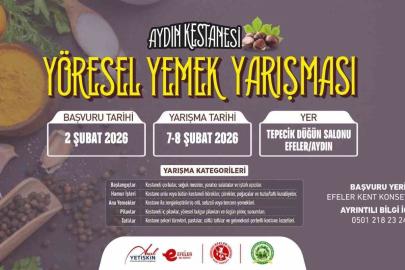 Aydın kestanesi yöresel yemek yarışmasıyla tanıtılacak