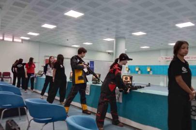 Aydın’da Havalı Silahlar İl Şampiyonası düzenlendi