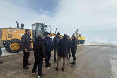 Aydıntepe’de Kış Festivali öncesi yol açma çalışmaları yapılıyor