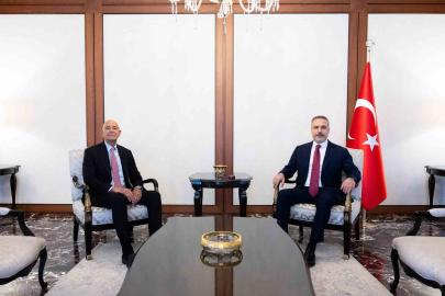 Bakan Fidan, ABD’nin Suriye Temsilcisi Barrack’ı kabul etti