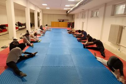 Bala Hatun Yurdu’nda taekwondo eğitimleri sürüyor