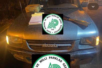 Bartın’da kaçak avcılar dron kameralarına yakalandı