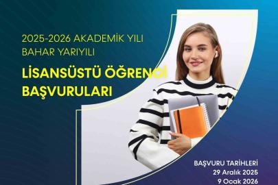 BARÜ’nün 55 lisansüstü eğitim programına öğrenci alımı devam ediyor