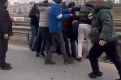 Başakşehir’de maç öncesi taraftarlar arasında gerginlik