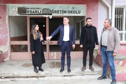 Başkan Arıcı, ’Haydarlı İlkokulu’ için düğmeye bastı