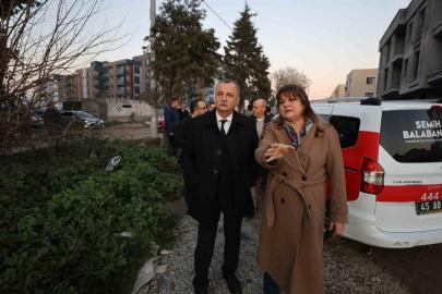 Başkan Balaban, Muradiye’de süren altyapı çalışmalarını inceledi