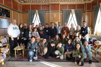 Başkan Balaban’dan öğrencilerin projesine destek