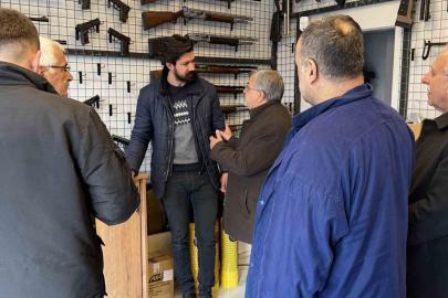 Başkan Ekrem Çadır, esnaflarla bir araya geldi