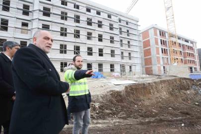 Başkan Sandıkçı: "Canik Fen Lisemiz bölgenin en donanımlı liselerinden olacak"