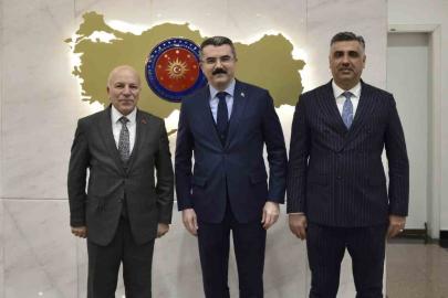 Başkan Sekmen’den  MGK Genel Sekreteri Memiş’e ziyaret