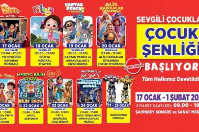 Başkan Tahmazoğlu’ndan çocuk şenliğine davet