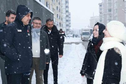 Başkan Toptaş:" Karla mücadele çalışmalarımız aralıksız sürüyor"