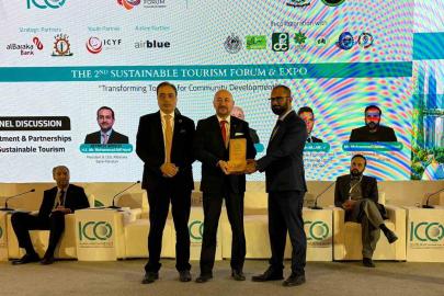 Başkan Ülken, Pakistan’da AYTO’yu temsil etti