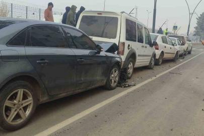 Batman’da 5 araçlı zincirleme kaza