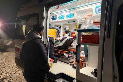 Batman’da mahsur kalan hasta için ekipler yolu açtı