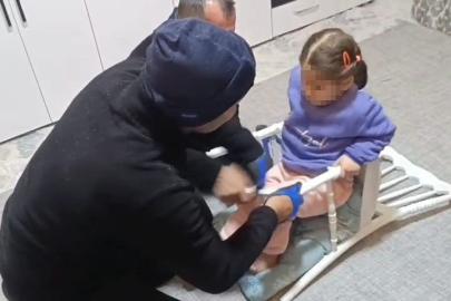 Batman’da sandalyeye sıkışan çocuğun imdadına itfaiye yetişti