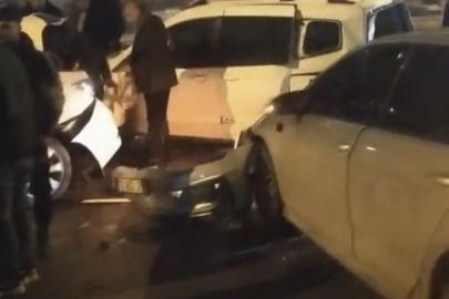 Batman’da zincirleme trafik kazası: 1 yaralı