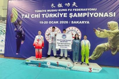 Battalgazi Belediyesi sporcularından Türkiye Şampiyonası’nda 5 madalya