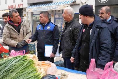 Battalgazi’de semt pazarlarında ölçü ve tartı denetimi