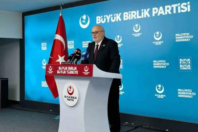 BBP Genel Sekreteri Yelis: "Milletimize 33 yıldır hizmet etmiş olmanın verdiği gurur ve mutluluğu yaşıyoruz"