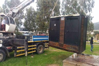 Belediye ekiplerinin Akbük’te çalışmaları sürüyor