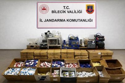 Bilecik’te 126 bin 840 adet makaron ele geçirildi