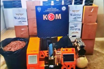 Bilecik’te 127 bin 800 adet makaron ele geçirildi