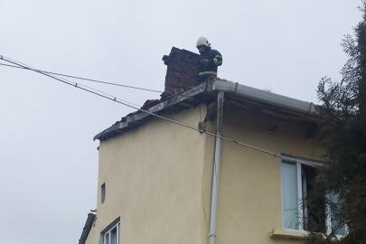 Bilecik’te baca yangını