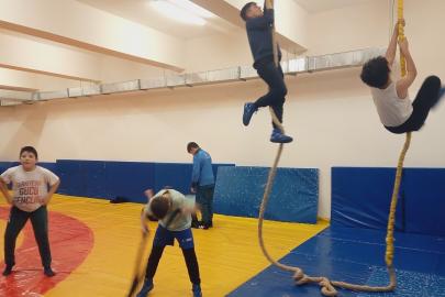 Bilecik’te güreş antrenmanları sürüyor