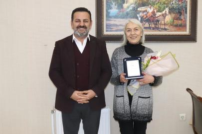 Bilecik’te şehit yakını personele veda yemeği