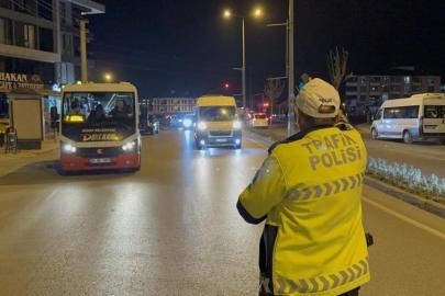 Bin 711 araç sürücüsüne cezai işlem uygulandı